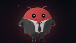 Suit mascot